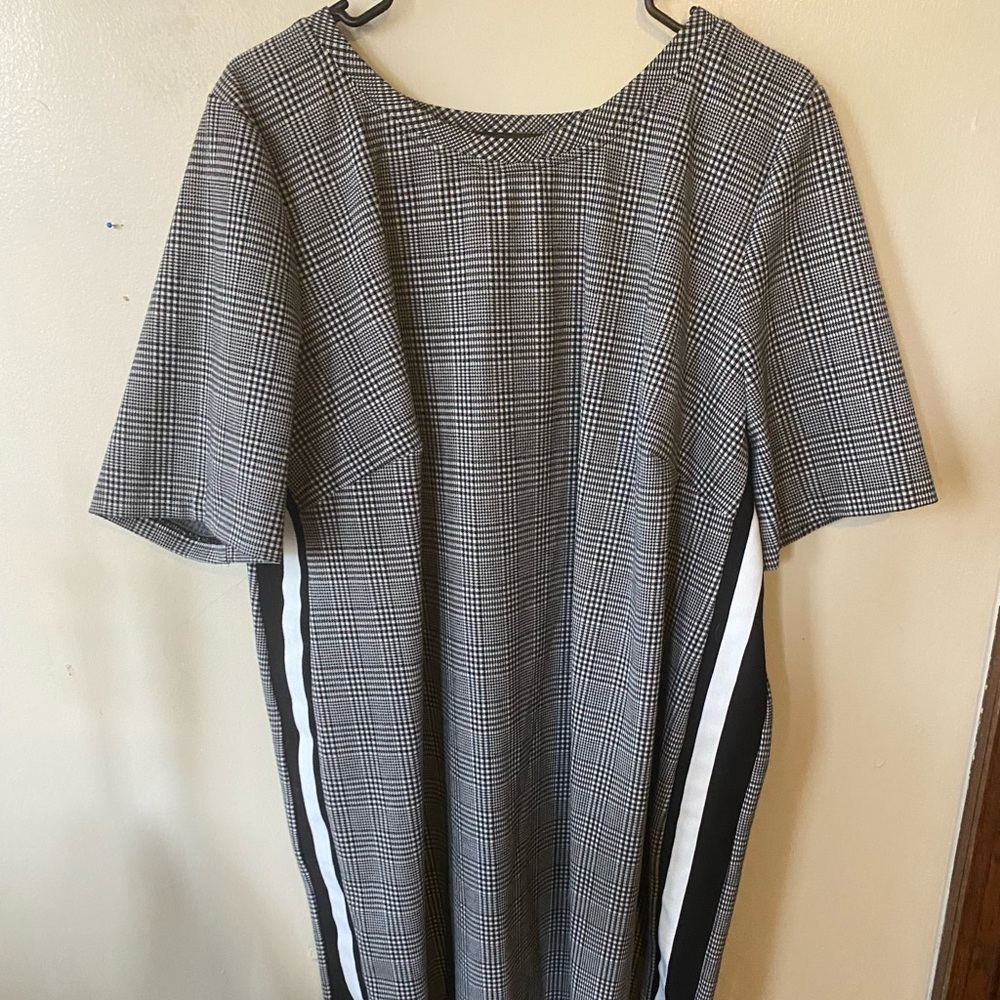 Eloquii Houndstooth Dress